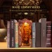 Bouwpakket Boekensteun Magic Library met licht sensor- MDF