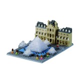 Louvre Museum (Parijs) - Brixies- Bouwsteentjes