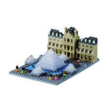 Louvre Museum (Parijs) - Brixies- Bouwsteentjes