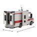 Bouwpakket Ambulance, Brixies Plus Bouwpakket Ambulance, Brixies Plus