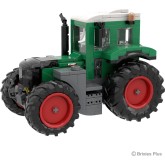 Bouwpakket Tractor Trekker Fendt 620 Vario, Brixies Plus Bouwpakket Tractor Trekker Fendt 620 Vario, Brixies Plus