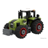 Bouwpakket Tractor Trekker Claas Axion 960, Brixies Plus Bouwpakket Tractor Trekker Claas Axion 960, Brixies Plus