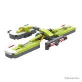 Bouwpakket Tractor Trekker Claas Disco Maaicombi, Brixies Plus