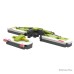Bouwpakket Tractor Trekker Claas Disco Maaicombi, Brixies Plus Bouwpakket Tractor Trekker Claas Disco Maaicombi, Brixies Plus