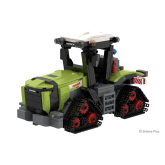 Bouwpakket Tractor Trekker Claas Xerion Terra Trac, Brixies Plus Bouwpakket Tractor Trekker Claas Xerion Terra Trac, Brixies Plus