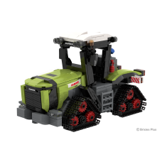 Bouwpakket Tractor Trekker Claas Xerion Terra Trac, Brixies Plus Bouwpakket Tractor Trekker Claas Xerion Terra Trac, Brixies Plus
