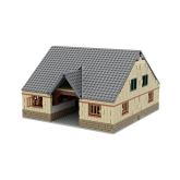 Bouwpakket DIY Boerenschuur/ Paardenstal Brixies Plus Bouwstenen