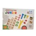 Constructieset Constructor Junior Shovel/ Bulldozer 3 in 1 van hout-  88 onderdelen
