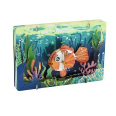 Bouwpakket 3D Theater Aquarium Clownvis Vis- Gekleurd