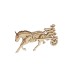 Bouwpakket Paard met Sulky- hout