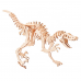 Bouwpakket Dino Dinosaurus Velociraptor- hout