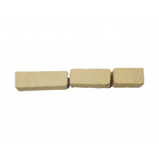 Losse Steentjes model 2962- 150 gram- wit- 10 x 6 x 4 mm.