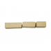 Losse Steentjes model 2962- 1000 gram- wit- 10 x 6 x 4 mm.