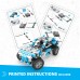 Bouwpakket STEM Offroad Auto Inventor Motorized- 10 bonus modellen 