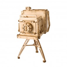 Bouwpakket Vintage Camera- hout