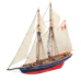 Modelbouw Schip Zeilschip Schoener 'Bluenose II' van hout