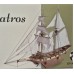 Modelbouw Zeilschip Schip Schoener 'Albatros' van hout