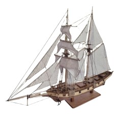 Modelbouw Zeilschip Schip Schoener 'Albatros' van hout