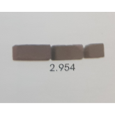 Losse Steentjes model 2954- 150 gram- zwart - 10 x 6 x 6 mm.