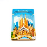 Bouwpakket DIY 3D Theater Sagrada Familia- Barcelona- hout