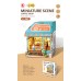 DIY Miniature Scene 3D Koffiehuis met LED- verlichting- MDF