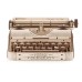 Bouwpakket Typemachine Typewriter Mechanisch- hout
