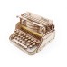 Bouwpakket Typemachine Typewriter Mechanisch- hout