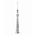 Bouwpakket Tokyo Skytree Tower (Tokio)- metaal