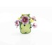 Bouwpakket 3D Model DIY Bloemenmand Magneet- gekleurd- metaal