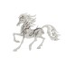 Bouwpakket 3D Model DIY Paard- metaal