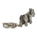 Sleutelhanger Neushoorn- metaal