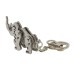 Sleutelhanger Olifant- metaal