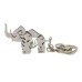 Sleutelhanger Olifant- metaal