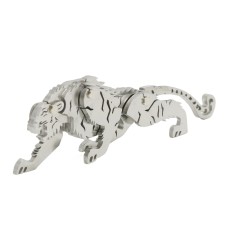 Bouwpakket 3D Model DIY Tijger- metaal
