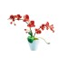 Bouwpakket 3D Model DIY Vlinderorchidee in Pot- gekleurd- metaal