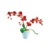 Bouwpakket 3D Model DIY Vlinderorchidee in Pot- gekleurd- metaal