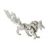 Bouwpakket 3D Model DIY Wolf- metaal