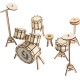 Bouwpakket Drumstel
