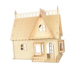 Bouwpakket Poppenhuis 'Huis met Dakkapel' 1:12