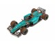 Bouwpakket Formule 1 Racer Turquoise van hout- mechanisch