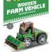 Bouwpakket Weeder met pullmechanische- gekleurd- MDF
