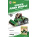 Bouwpakket Weeder met pullmechanische- gekleurd- MDF