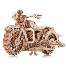Bouwpakket Motor Motorfiets Comanche van hout