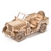 Bouwpakket Legerjeep van hout