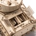 Bouwpakket Sherman M4A3E8- WOII- World of Tanks- hout