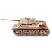 Bouwpakket Tank T34-85- WOII- World of Tanks- hout