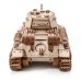 Bouwpakket Tank T34-85- WOII- World of Tanks- hout