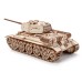 Bouwpakket Tank T34-85- WOII- World of Tanks- hout