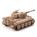 Bouwpakket Tank Tiger 1- WOII- World of Tanks- hout