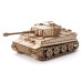 Bouwpakket Tank Tiger 1- WOII- World of Tanks- hout